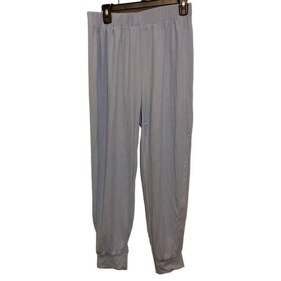 Cozy Rozy California Pull On Jogger Pajama Pants Large Blue NWT Made in USA - Picture 1 of 7